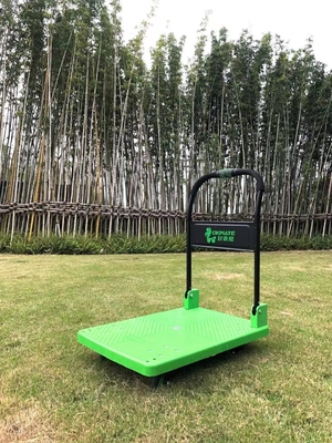 Opvouwbare platformtrolley voor zwaar gebruik Slijtvaste SILENT 330 kg dollywagen met wielen