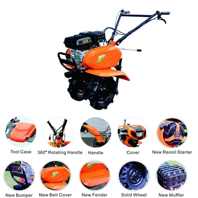Gt900-h Mini Power Belt Tiller 600 - 950mm het Bewerken het Begin van de Breedteterugslag