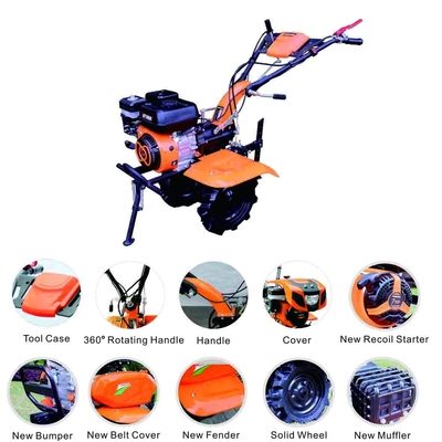 Gt1000-h Mini Power Gear Tiller 750 - 1000mm het Bewerken Breedte