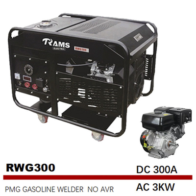 3kw elektrisch Begin Genset 300 Generator van de de Gashouder de Permanente Magneet van de Ampèrelasser 30L
