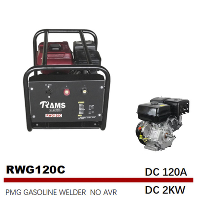 van de Benzinelassers van 120A 170F de Frequentiepmg Middelgroot Type Met motor C