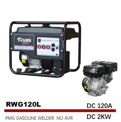 Benzine170f Motor 120 van de LassersGenerator 2kw PMG van de Ampèreomschakelaar het Type L