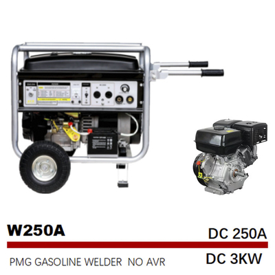 De Stoklasser Met motor Generator Electric Start van 15HP 250A