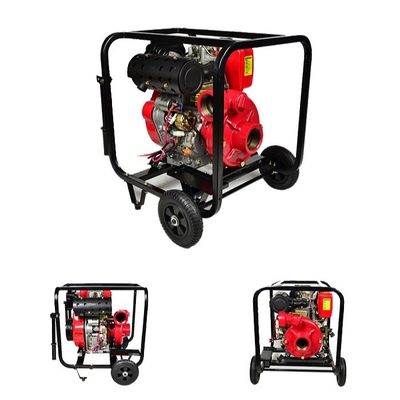 80mm de Pomp Diesel van de Afzet Hoge Lift Waterpomp 90m Max Head For Fire Protection