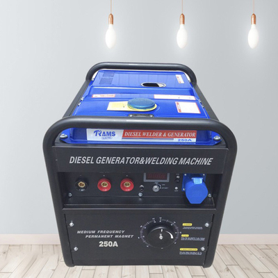 Gelijkstroom 2kw 250 Ampère van de Diesel Elektrische het Begin Permanente Magneet Lassers195fe Motor