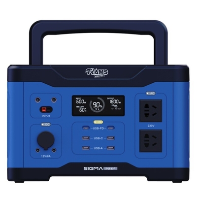 de Draagbare ReserveKrachtcentrale 60Hz van 800W 8.5kg met het Draadloze Laden