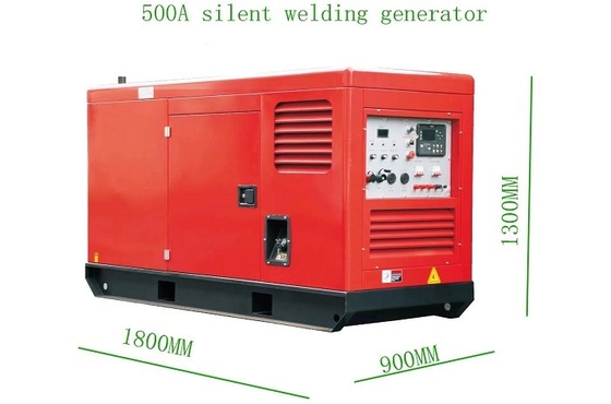 500A van de diesel van de de Generatorboog Lassenmachine Brushless Zelfopwinding