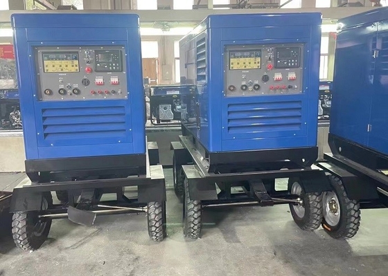 600A de dieselcontrole van Lassersgenerators turbocharged LCD