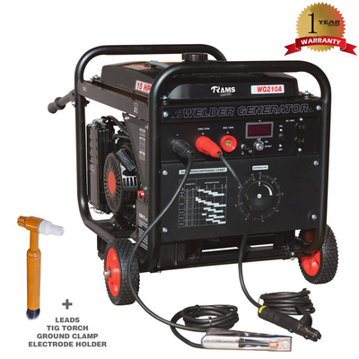 190FE Gas Benzine Lasgeneratoren 210A PMG Permanente Magneet