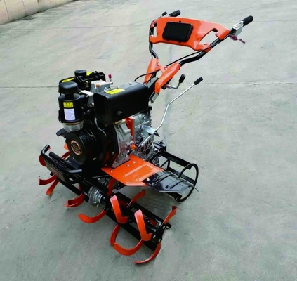 150 - 250mm Mini Power Tiller 4-WD-zelf Aangedreven 180mm