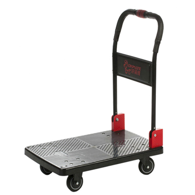 Het slijtvaste STILLE Op zwaar werk berekende Vouwende Karretje Dolly Cart With Wheels van 330KG