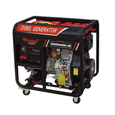 Elektrische Begin5kw Diesel Generator389cc Verplaatsing 4 slagmotor
