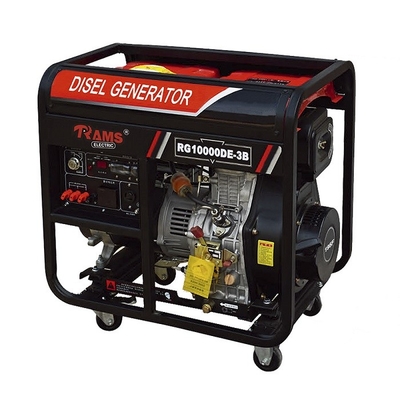 Diesel van 60HZ 7kw schatte Draagbare Machtsgenerator 8500 watts 15 HP-motor