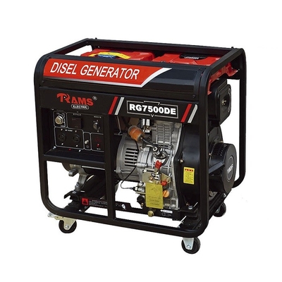 190FD draagbare Elektrische Generator60hz 6kw Diesel Genset 120V 220V 240V