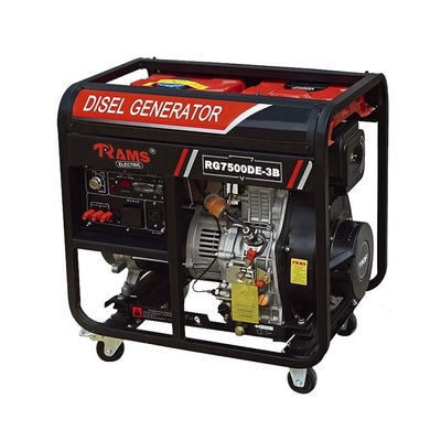 190FD draagbare Elektrische Generator60hz 6kw Diesel Genset 120V 220V 240V