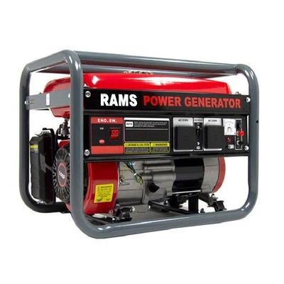 De draagbare 2,2 KW-Verplaatsing van de Benzinegenerator 196cc met de Schakelaar van de Voltageselecteur