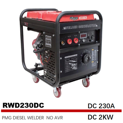 De Lasser van de de Generator192fe Motor van TIG Diesel Welding Generators 230A