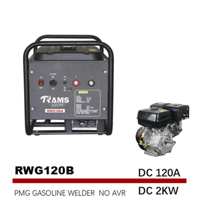 Het middelgrote van de Generator120a Permanente Magneet van de Frequentie Elektrische 2kw Benzine Type B