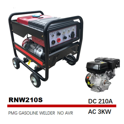 210A de Permanente Magneet met motor AC 3kw van de Lassersbenzine