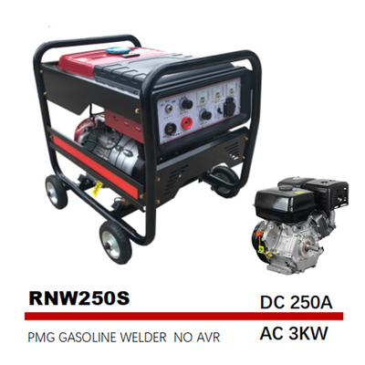 195FE benzineac de Handlassen Met motor MMA van de Lassersgenerator