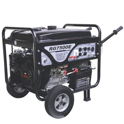 190F de Benzine6kw Hand Elektrisch Begin van de motor Draagbaar Elektrisch Generator