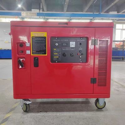 15HP de motor dreef Draagbare Stille Gasgenerator 6.5kw 69db met Correcte Bewijsluifel aan