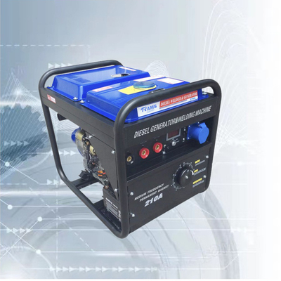 PMG het Permanente Magneet van Diesel Elektrische Begin Lassengenerators 210A GTAW