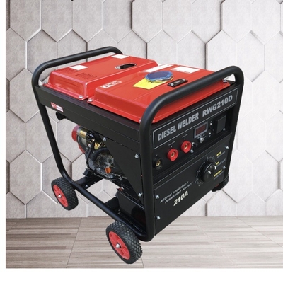 75V 210A vormen de Diesel Middelgrote Frequentie Met motor van de Lassers25l Tank een boog
